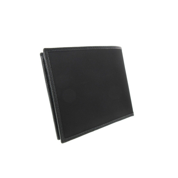 Prada Coin Bifold Leather Wallet Nylon Black - Picture 1 of 6
